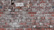 Vinyltapete The Wall Steine Klassisch Rot 371