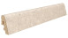 Haro Sockelleisten für Korkboden - 19 x 39 mm - Acros antikweiß/Lagos creme (406990)