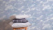 Vinyltapete blau Modern Blumen & Natur Il Decoro 414