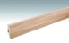 MEISTER Sockelleisten Fußleisten Ahorn 6017 - 2380 x 60 x 20 mm