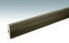 MEISTER Sockelleisten Fußleisten Nussbaum 6440 - 2380 x 60 x 20 mm