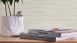 Vinyltapete weiß Modern Streifen Elements 721