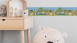 Papiertapete Bordüre bunt KinderModern Kinder Blumen & Natur Only Borders 10 716