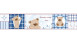 SK Folietapete Only Borders 11 Bilder Kinder Blau 616