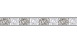 SK Folietapete Only Borders 11 Blumen & Natur Klassisch Grau 24