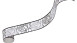 SK Folietapete Only Borders 11 Blumen & Natur Klassisch Grau 24