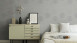 Vinyltapete grau Modern Blumen & Natur Streifen Styleguide Design 2021 921