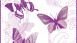Vinyltapete Designpanel lila Modern Blumen & Natur pop.up Panel 582
