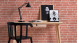 Vinyltapete Steintapete rot Modern Steine Elements 831