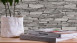 Vinyltapete Strukturtapete Steintapete grau Modern Steine Authentic Walls 2 118