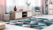 planeo Teppich - Now! 200 Multi / Türkis 