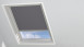 planeo Dachfenster Rollo - Cool Grey