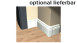 planeo Sockelleiste Alt Berlin weiß 18 x 60mm