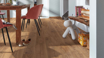 MEISTER Stratifié - MeisterDesign LD 150 Eiche Hazelbrook 7013 | gaufrage synchrone (600017-1288198-07013)