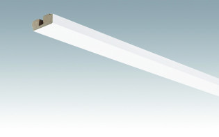 Plinthes MEISTER habillage de plafond Whiteline 4074 - 2380 x 40 x 15 mm (200032-2380-04074)