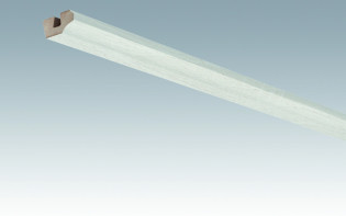 Plinthes MEISTER garnitures de plafond chêne blanc opaque 4069 - 2380 x 38 x 19 mm (200031-2380-04069)