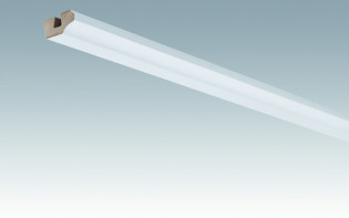 Plinthes MEISTER Habillage de plafond blanc brillant 4084 - 2380 x 38 x 19 mm (200031-2380-04084)