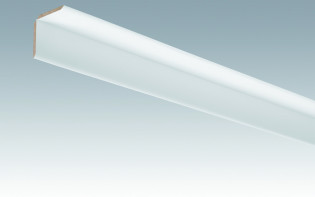 MEISTER Plinthes plissées Uni blanc brillant DF 324 - 2380 x 70 x 3,5 mm (200033-2380-00324)