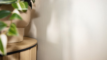 planeo Revêtement mural SPC - CeraRock Tile Stripes Concrete Cream 120 x 60 cm