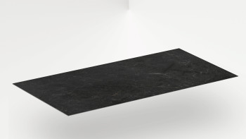 planeo Revêtement mural SPC - CeraRock Tile Black Slate 120 x 60 cm