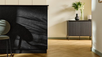 planeo Revêtement mural SPC - CeraRock Tile Black Slate 120 x 60 cm