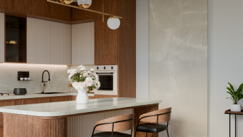 planeo Revêtement mural SPC - CeraRock Tile Light Grey Marble 120 x 60 cm