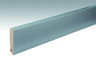 Plinthes MEISTER en acier inoxydable DF 063 - 2380 x 80 x 16 mm (200011-2380-00063)