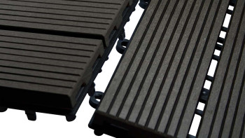 planeo carreau terrasse composite - anthracite 30x30 cm - 6 pcs.