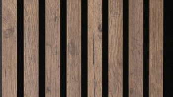 planeo Panneaux acoustiques - vieux chêne - 260 x 33 cm