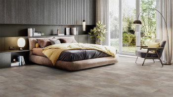Gerflor vinyle adhésif - Virtuo 30 Glue Down Acuarela taupe | Aspect authentique (39181476)