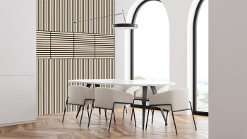 planeo Panneau acoustique - MixWall Timber Touch Althea Oak 52 x 104 cm | Placage en bois véritable (PLMW-10011B)