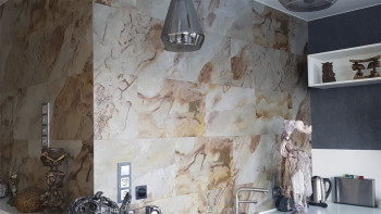 planeo EVOLITH Slate&Stone - Revêtement mural en pierre naturelle Autumn Drift 1220 x 610 mm