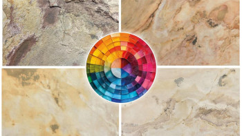 planeo EVOLITH EasyFix - Revêtement mural en pierre naturelle Autumn Drift 600 x 300 mm - 6pcs.