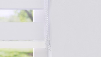 planeo Store à enroulement double 28mm VD Profilé de tête - Blanc