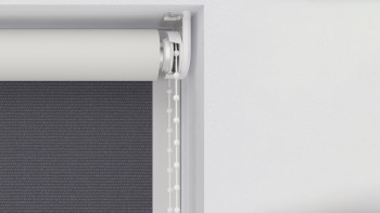 store à rouleau planeo 25mm VD - gris souris
