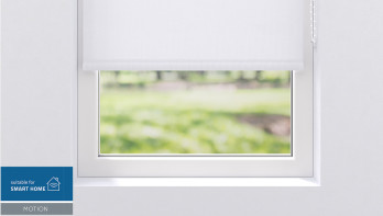 store à rouleau planeo 25mm TL Screen - Blanc