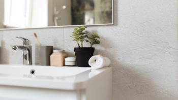 planeo EVOLITH Slate&Stone - revêtement mural en pierre naturelle Crystal White 1220 x 610 mm