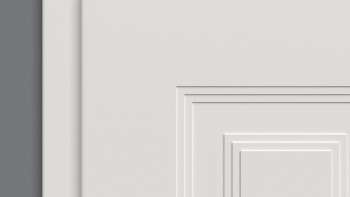 planeo Porte intérieure laquée Laque 2.0 - Herwin 9010 Laque blanche