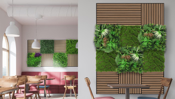 planeo Panneau acoustique - MixWall Timber Solid Althea Oak 52 x 52 cm | Placage bois véritable MDF (PLMW-10311C)