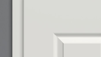planeo Porte intérieure laquée Laque 1.0 - Gerko 9016 Laque blanche BASIC