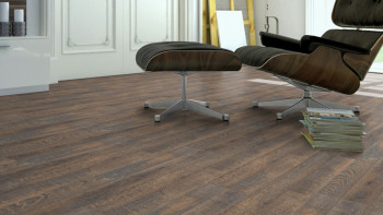 Skaben Sol PVC clipsable - ProfiKlick Hickory Rustikal | imperméable (SP-6200106)