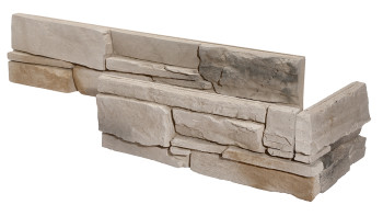 planeo StoneWall Solid Latte de pierre - Granit
