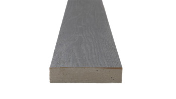 planeo Authoria PureBoard Plancher de terrasse massif - Basalt Grey 3.6m structuré