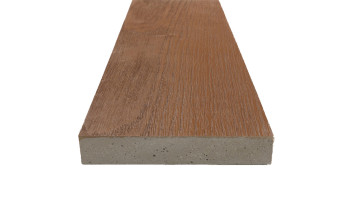 planeo Authoria PureBoard Plancher de terrasse massif - Copper Nature Oak 3.6m structuré