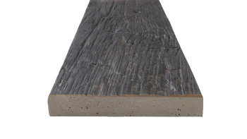 planeo Antica PureBoard Plancher de terrasse massif - Black Oak 3.6m structuré
