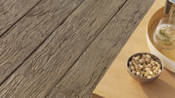 planeo Antica PureBoard Plancher de terrasse massif - Nature Oak 3.6m structuré