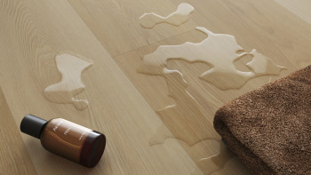 planeo Vinyle à clic rigide - SMARTline Pure Oak | Isolation phonique intégrée (NF-SL-585)