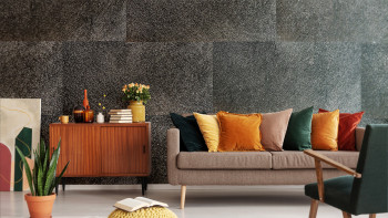 planeo EVOLITH Slate&Stone - Revêtement mural en pierre naturelle Obscura 1220 x 610 mm