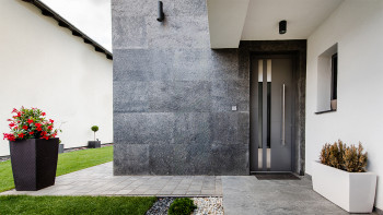 planeo EVOLITH Slate&Stone - Revêtement mural en pierre naturelle Obscura 1220 x 610 mm
