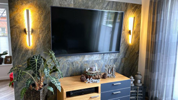 planeo EVOLITH Slate&Stone - Revêtement mural en pierre naturelle Oxide Wood 1220 x 610 mm